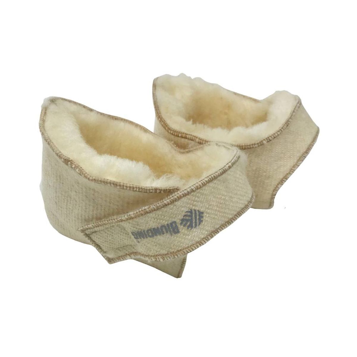 BLUNDING - Taloneras Antiescaras 100% Lana (Par)-Blunding