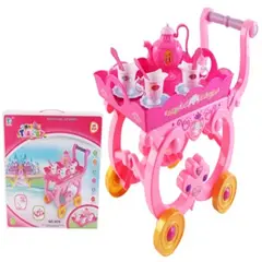 KUPREM - Carrito para tomar te estilo princesa