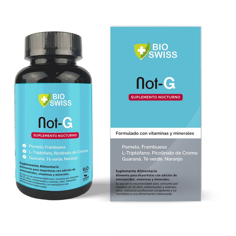 BIO SWISS LAB - NOT G SUPLEMENTO NOCTURNO CAJA 60 CAPS
