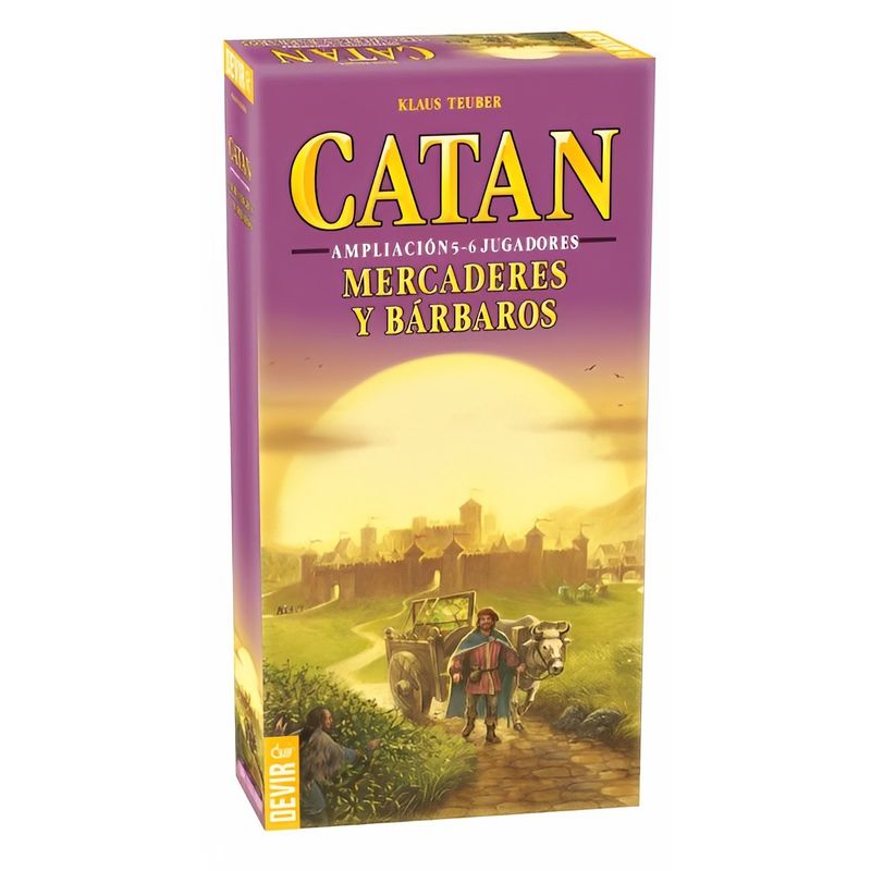 TOP10BOOKS - JUEGO CATAN: MERCADERES Y BARBAROS AMPLIACION 5-6 JUGADORES