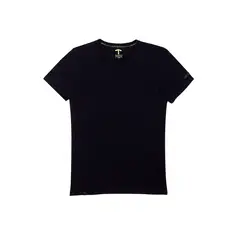 NIMTU - Polera Basica Tres Cruces Negro