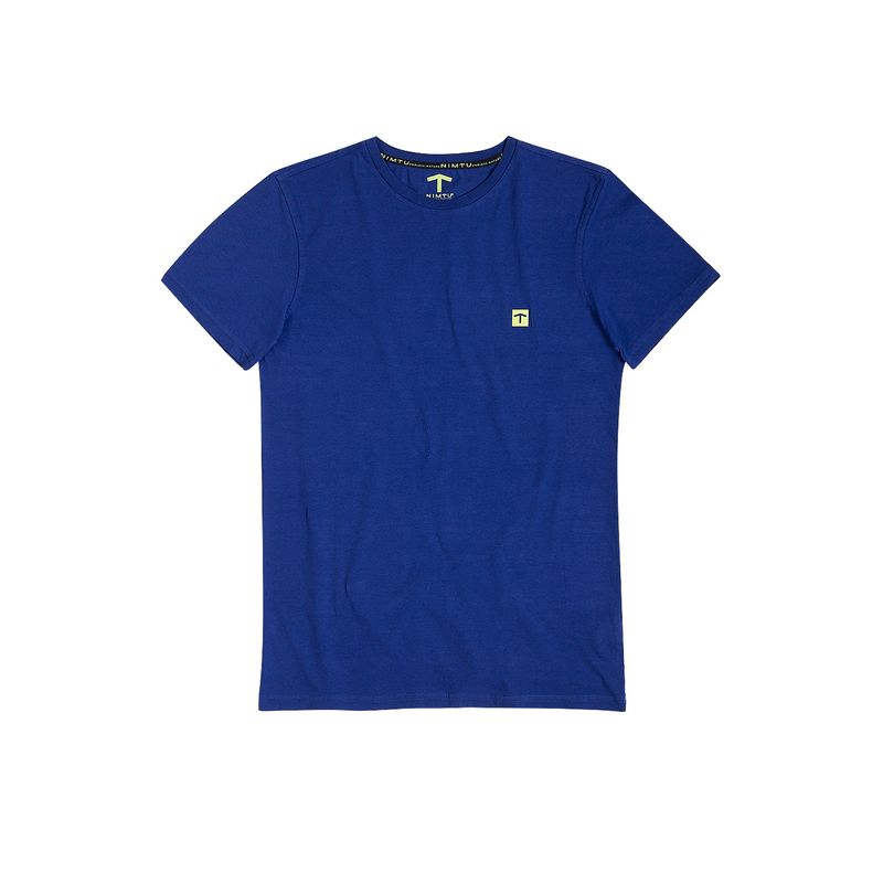 NIMTU - Polera Back Print Hudson Azul Nimtu