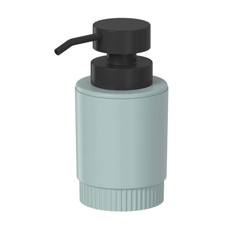 OU - Jabonera Con Dosificador Dorica Verde Salvia C/Negro 300 Ml OU