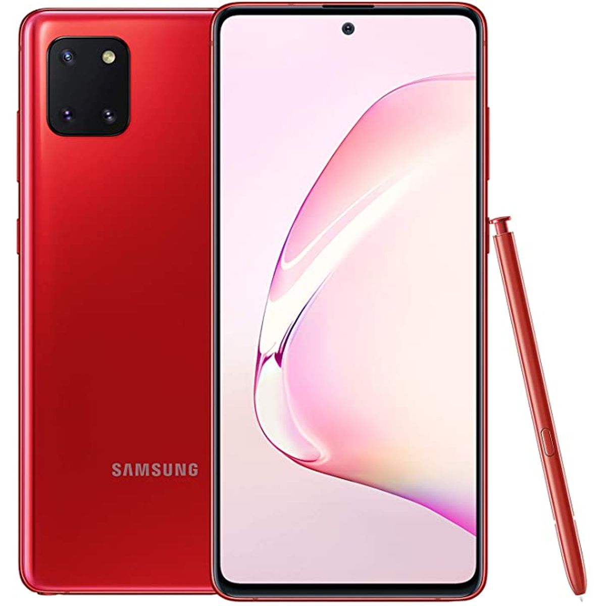 SAMSUNG - Samsung Galaxy Note 10 Lite 128GB - Rojo - Reacondicionado