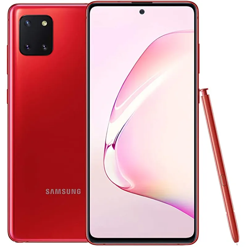 SAMSUNG - Samsung Galaxy Note 10 Lite 128GB - Rojo - Reacondicionado