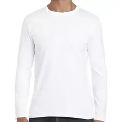 EVERSO - Pack 3 Camisetas Blancas Niños Algodón manga Larga