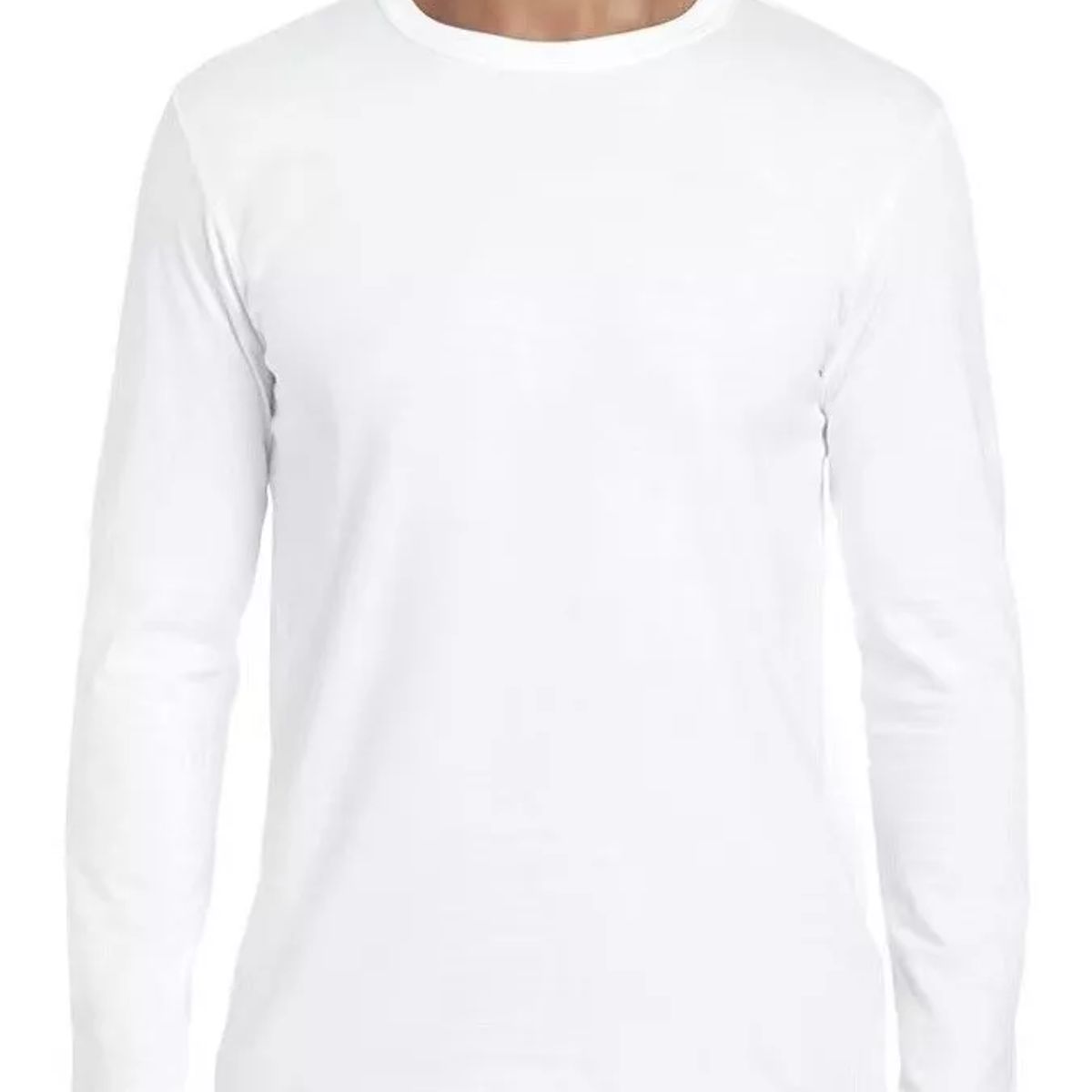 EVERSO - Pack 3 Camisetas Blancas Niños Algodón manga Larga