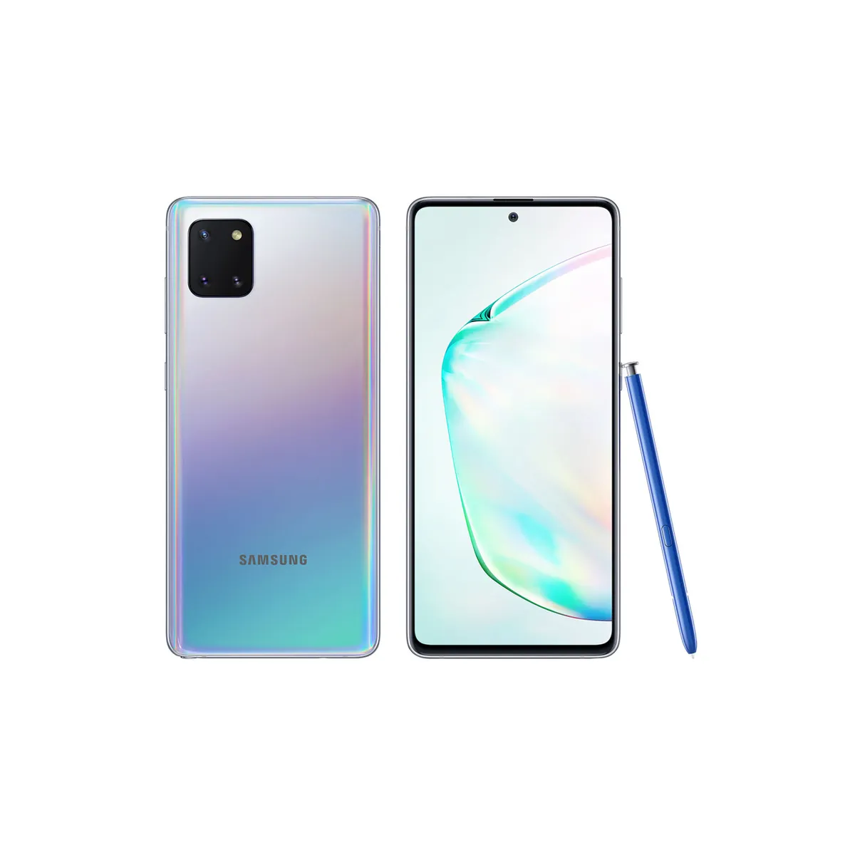 SAMSUNG - Samsung Galaxy Note 10 Lite 128GB - Plateado - Reacondicionado