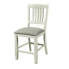 MSA MUEBLES SANTA ANA - TABURETE TAPIZADO VERMONT / 2 Unidades ( 50 x 60 x 107 cm)
