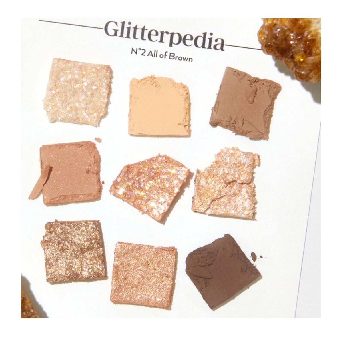 UNLEASHIA - Unleashia Paleta de Sombras Glitterpedia N2 All of Brown