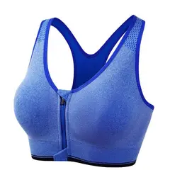 EVERSO - Sostén Deportivo Push Up Sin Costuras Con Cierre