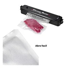 GENERICO - Bolsas sellado al vacio 25 X 35 Cm alimentos comida 50 UND