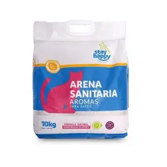 GENERICO - Arena Ultra Aglutinante Para Gatos 10kg Control Olores Limón