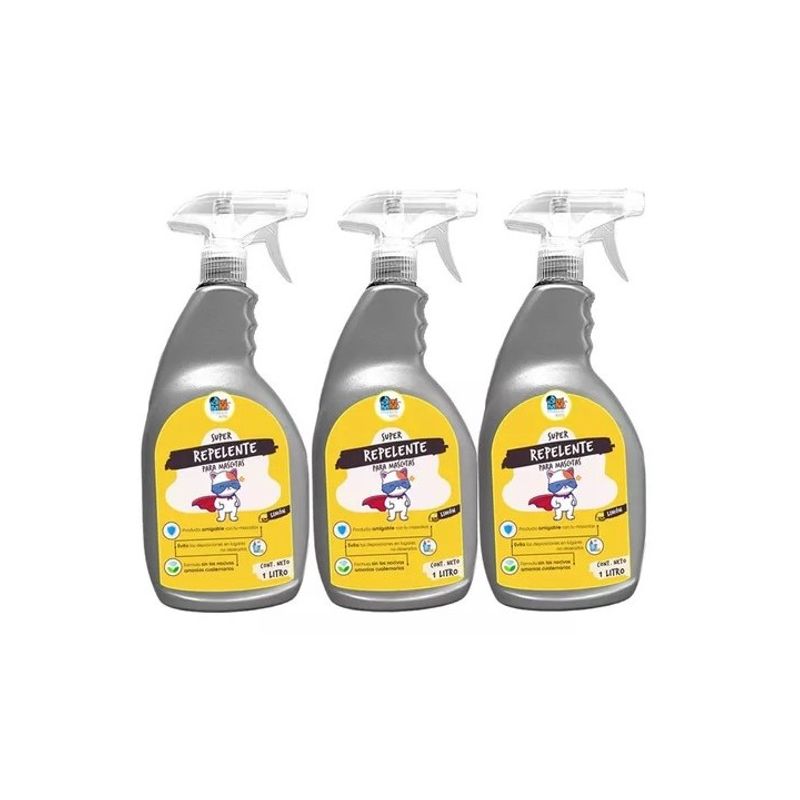 MASCOKITS - Kit Repelente Para Perro Y Gato 3 Litros