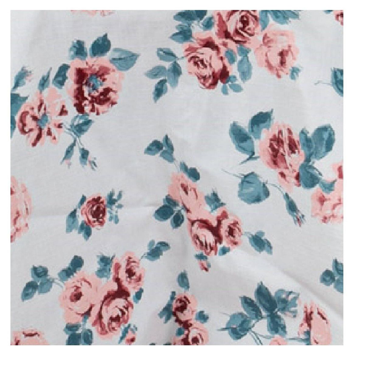 MASEL - Mantel pvc rosas redondo 180 cm. damasco