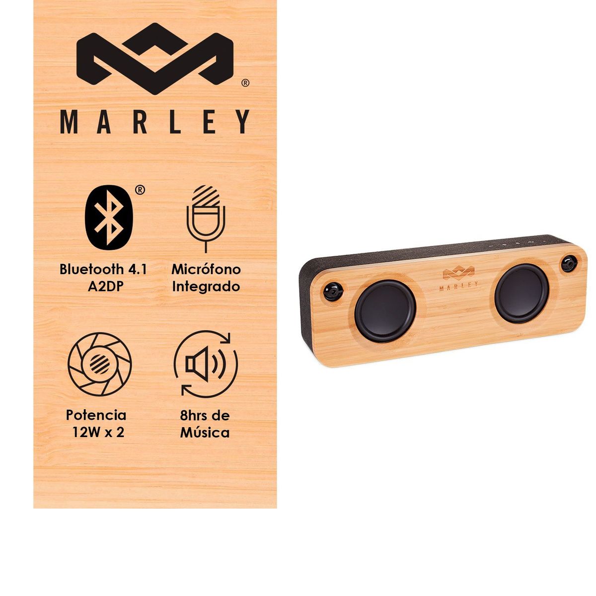 HOUSE OF MARLEY - Parlante Bluetooth Get Together Signature Black