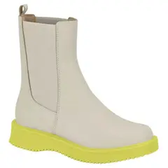 MOLECA - Botín Mujer EcoCuero Blanco