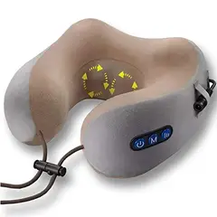 GENERICO - Almohada Masajeador De Cuello Eléctrico Relajación