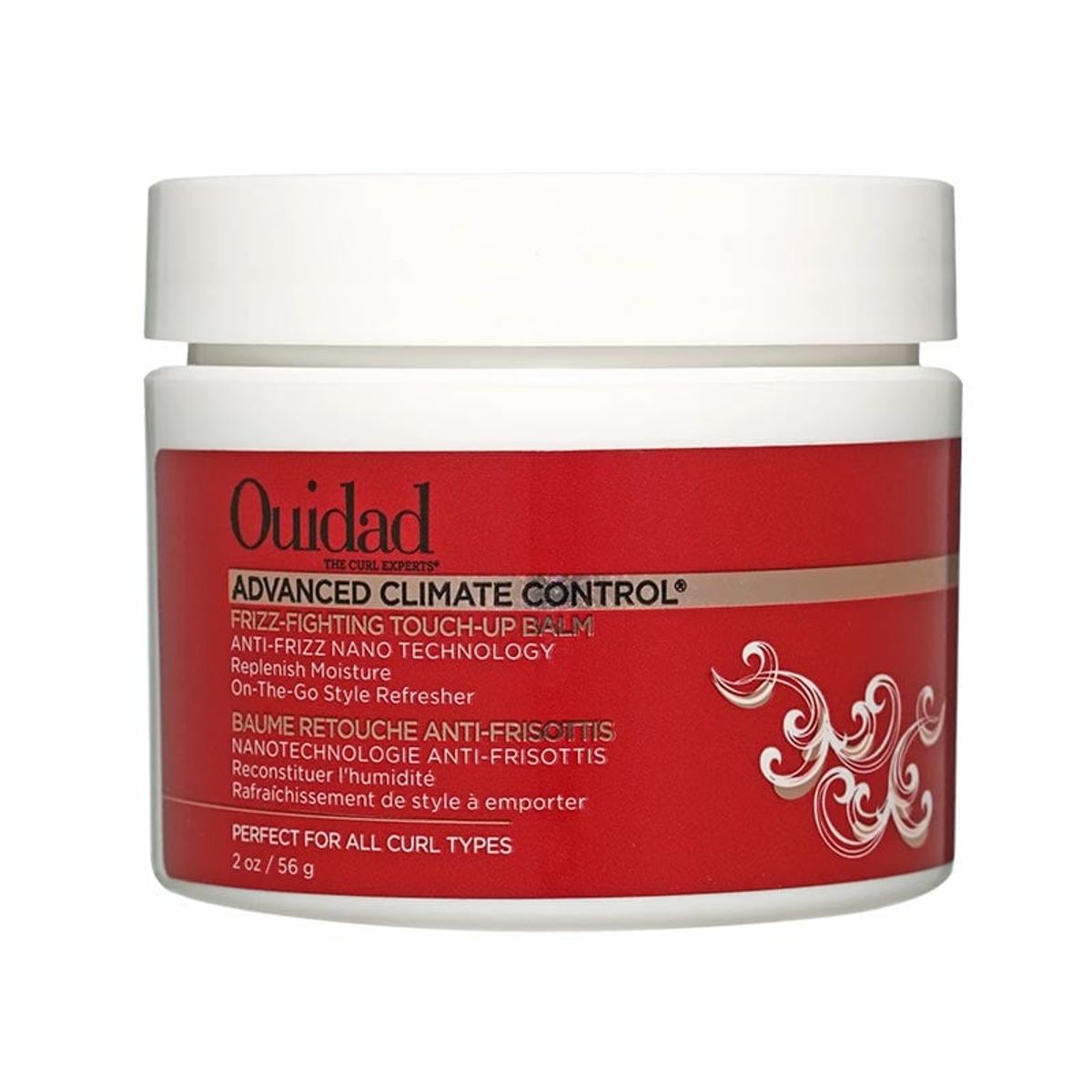 OUIDAD - Bálsamo sólido de retoque anti-frizz para todo rizo Ouidad 56g