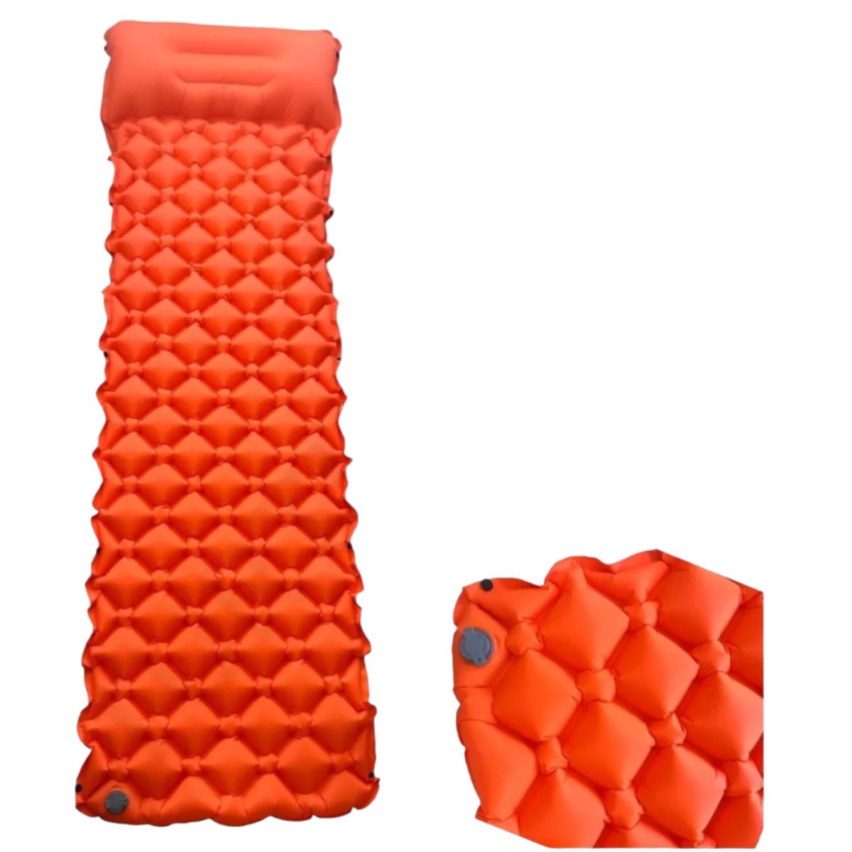 GENERICO - Colchoneta Inflable Y Portátil Para Camping Caza Pesca…