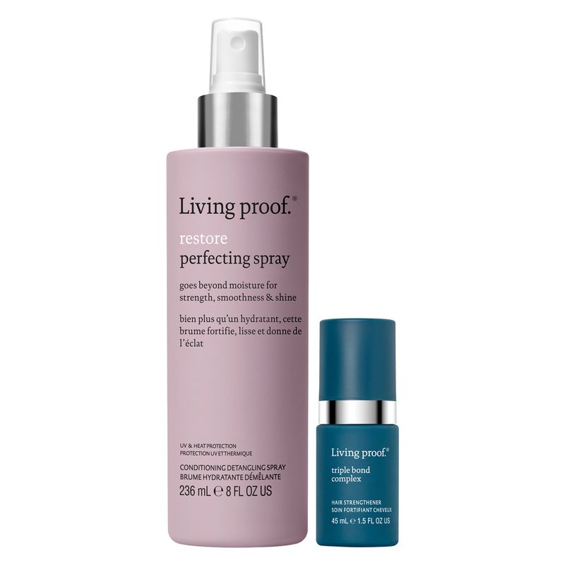 LIVING PROOF - Set Tratamiento Capilar Triple Bond Complex y Perfecting Spary