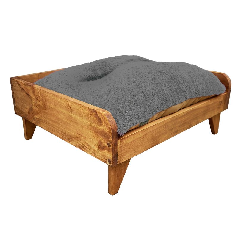 CHILENA CASAGRANDE - CAMA  WEILER  XXL  ALMOHADON GRIS