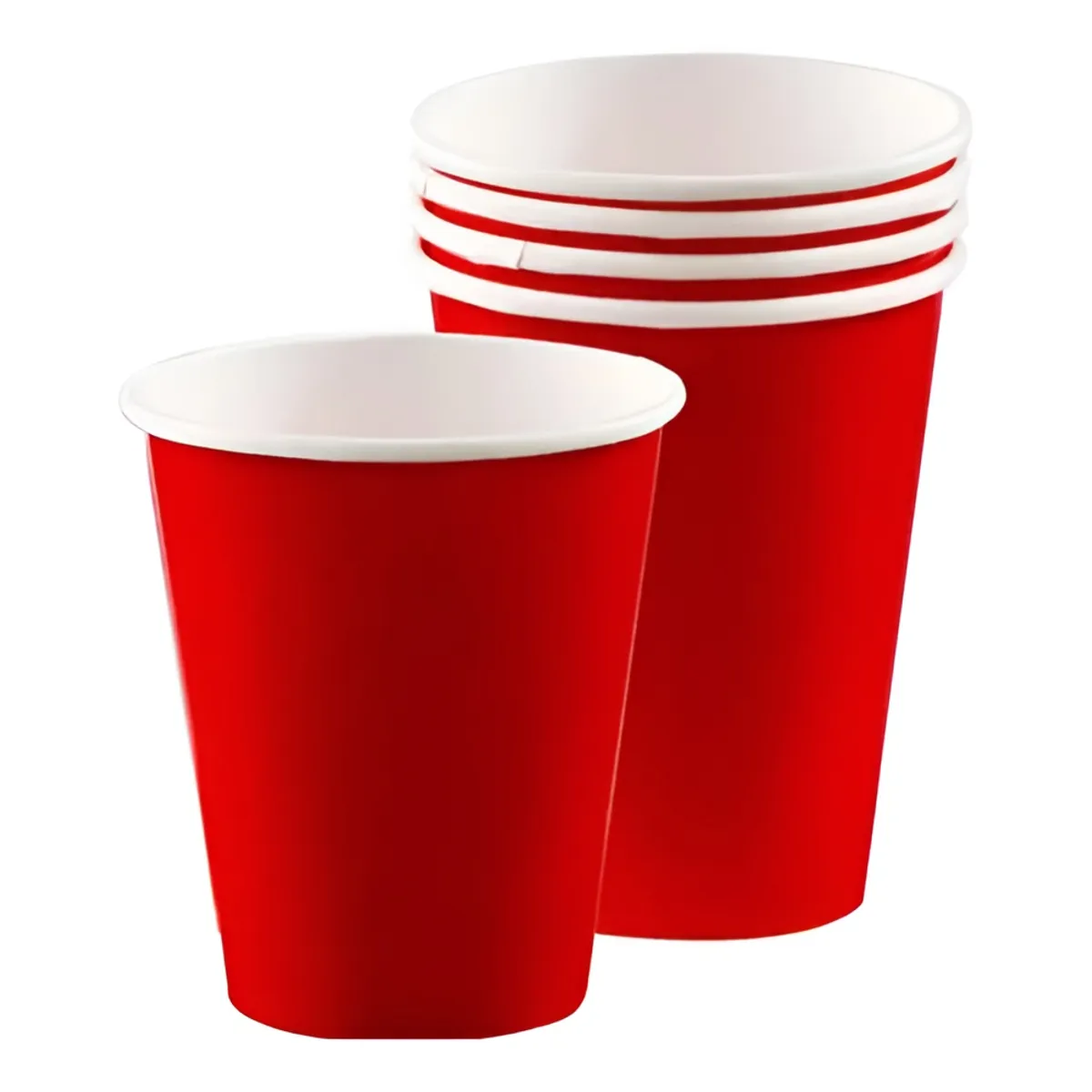 GENERICO - 6 Vasos Cumpleaños Vasos Desechable Vasos Cumpleaños 250ml…