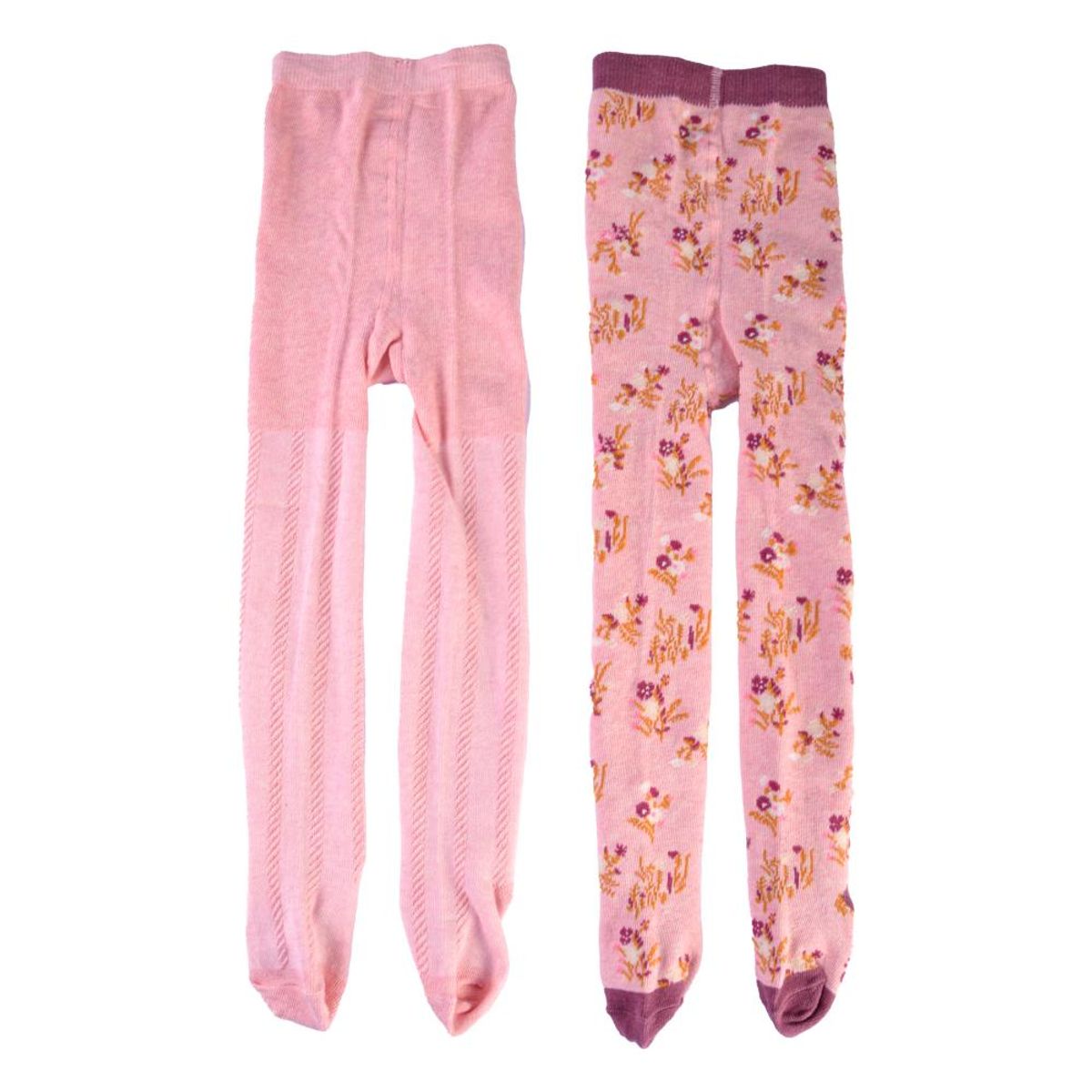 PILLIN - Set 2 Pzas Panty Bebé Niña Multicolor Pillin - Rosa