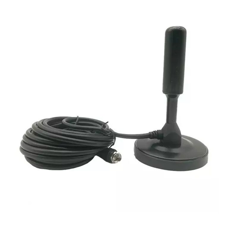 GENERICO Antena Tv Digital Abierta Hd Tvd Interior 360 Coaxial
