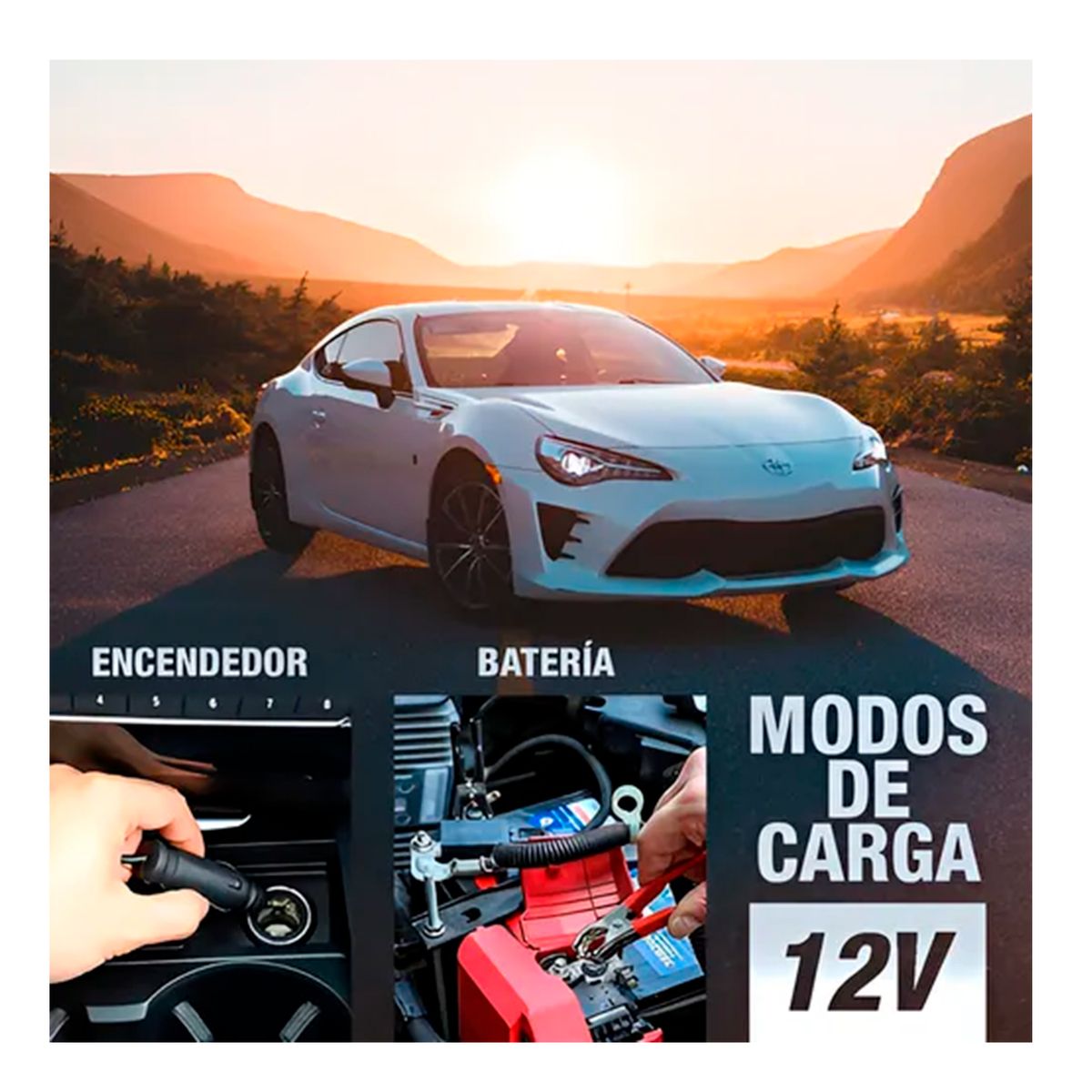 GENERICO - Compresor De Aire Inflador Doble Pistón Para Auto 220v