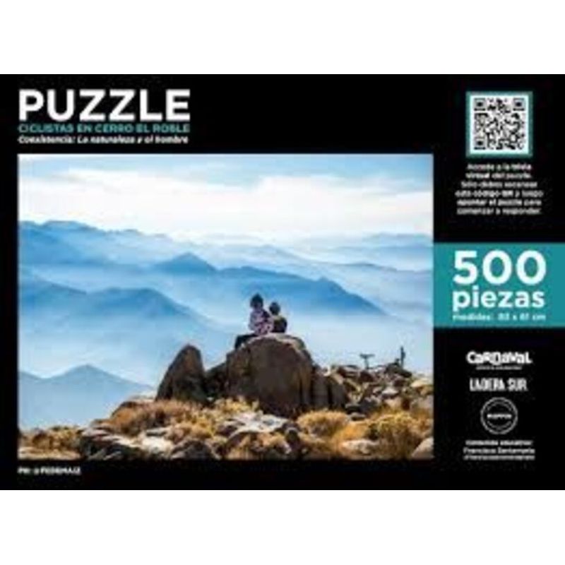 TOP10BOOKS - PUZZLE CICLISTAS EN CERRO EL ROBLE 500 PIEZAS