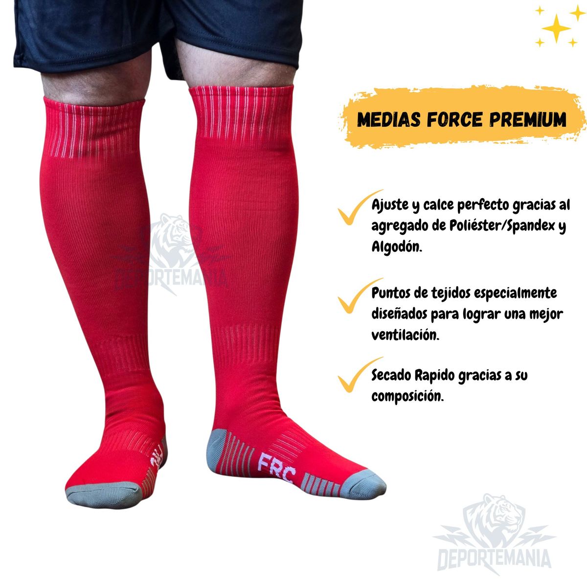 FORCE - Medias Futbol Deportivas Niño