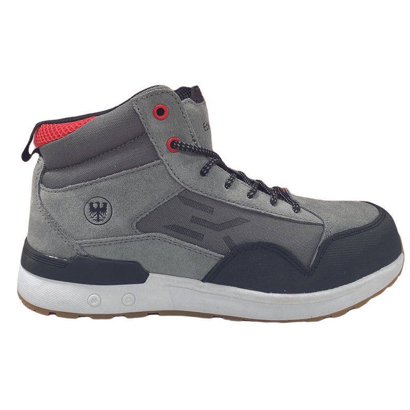 EDELBROCK - ZAPATO SEGURIDAD EDELBROCK VANSKY ARTIC GRAY/RED