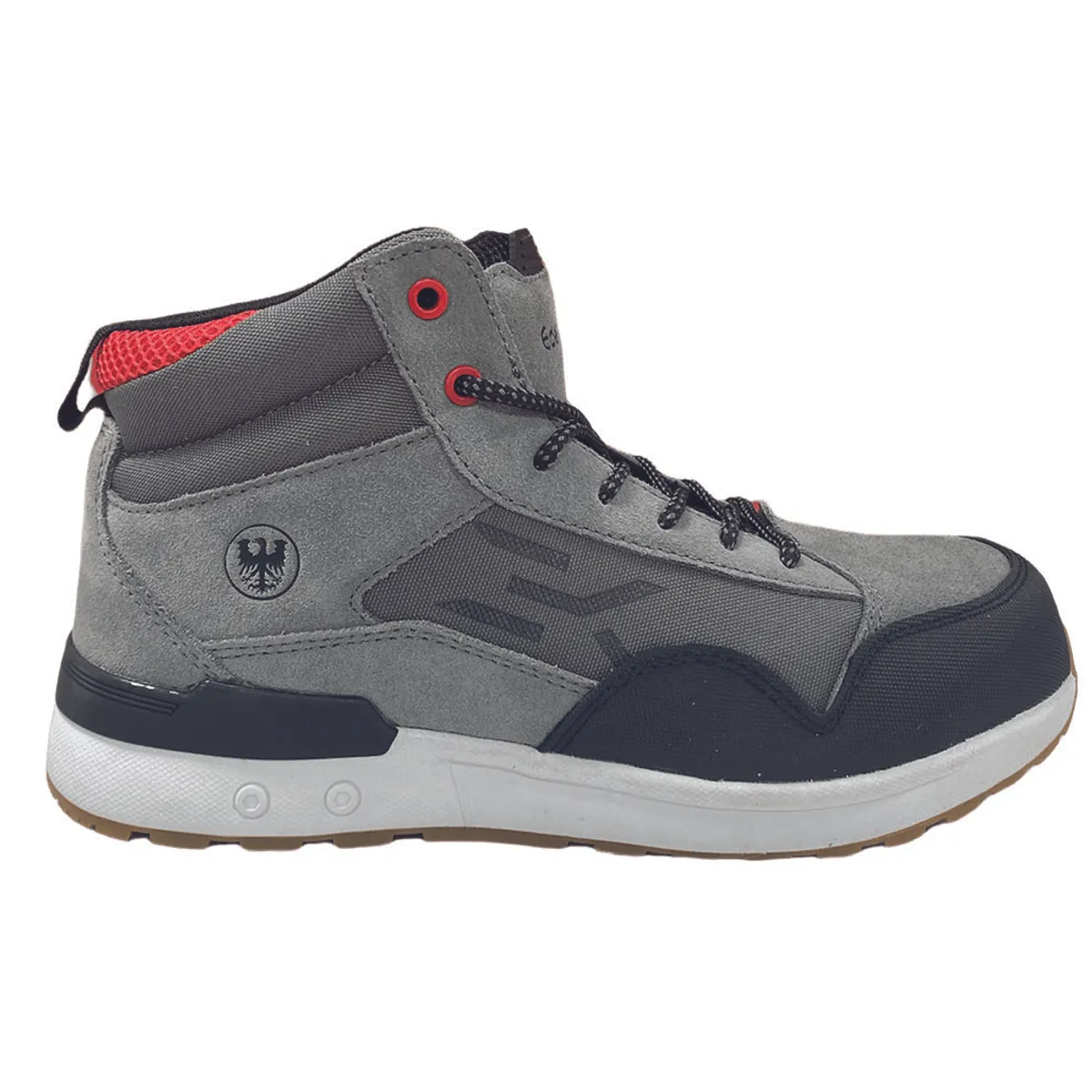 EDELBROCK - ZAPATO SEGURIDAD EDELBROCK VANSKY ARTIC GRAY/RED
