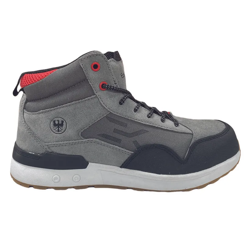 EDELBROCK - ZAPATO SEGURIDAD EDELBROCK VANSKY ARTIC GRAY/RED