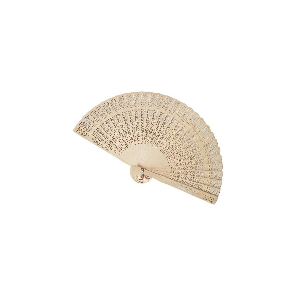 U BUY - 12 Ventiladores De Madera De Bambú Para Bodas.
