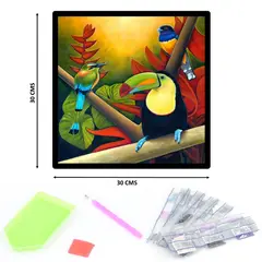 GENERICO - Diamond Painting 5d kit pintura 12.200 diamantes-animales 02…