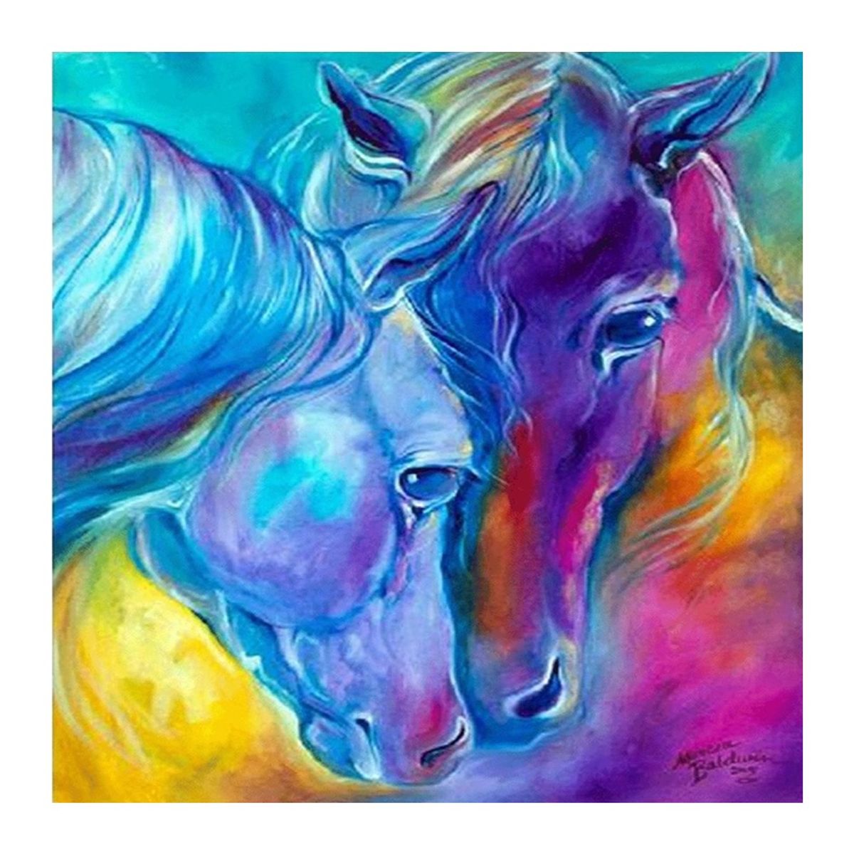 GENERICO - Diamond Painting 5d kit pintura 12.200 diamantes-animales 03…