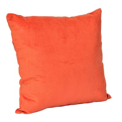 Imagen 2 del producto Set 2 cojines felpa velvet 40 x 40 naranja