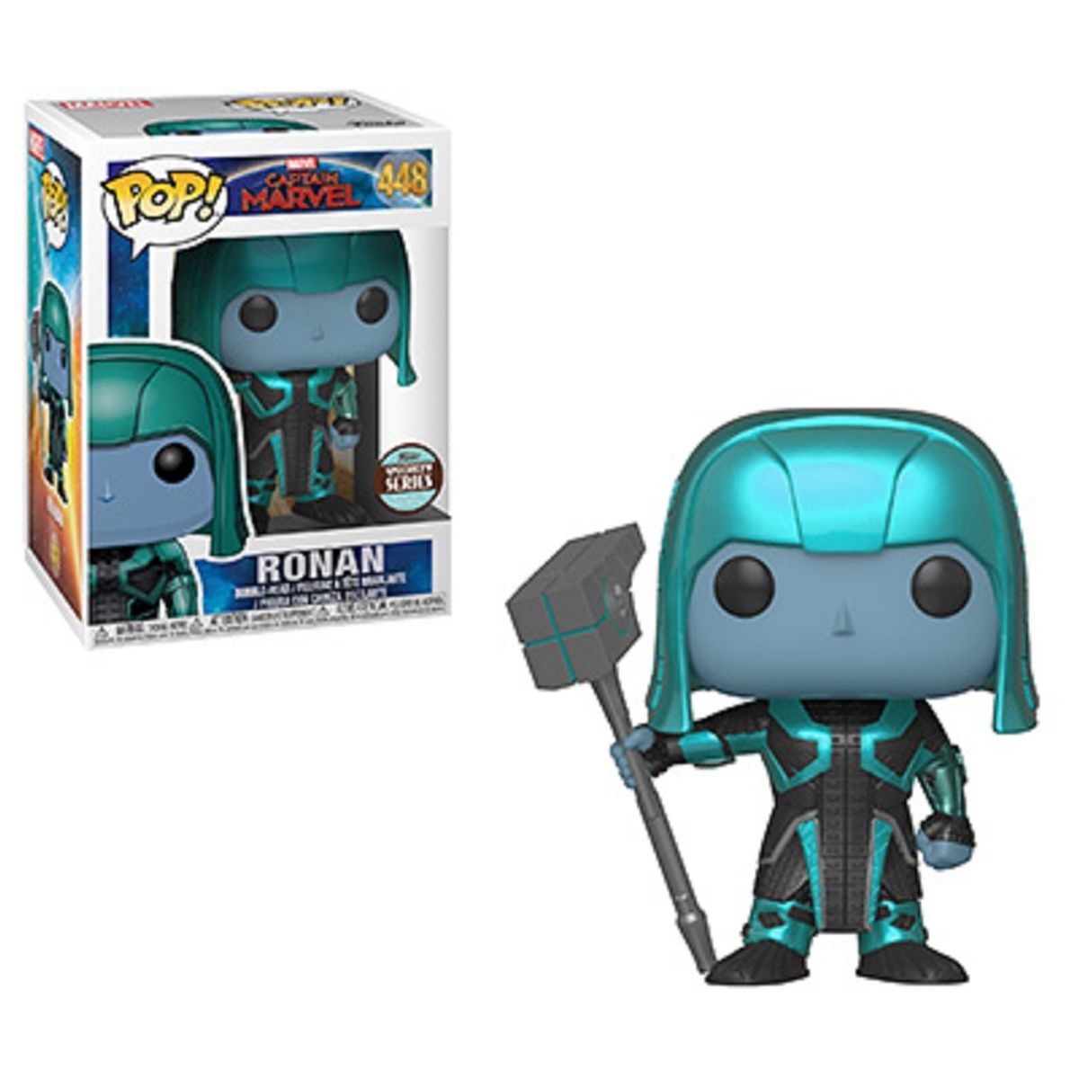 FUNKO - RT FUNKO POP MARVEL CAPTAIN MARVEL RONAN  448 ORIGINAL