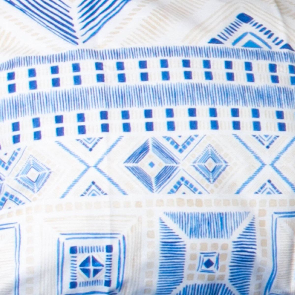 MASEL - Jgo de sabanas 2pl  azú  azul -144 hilos