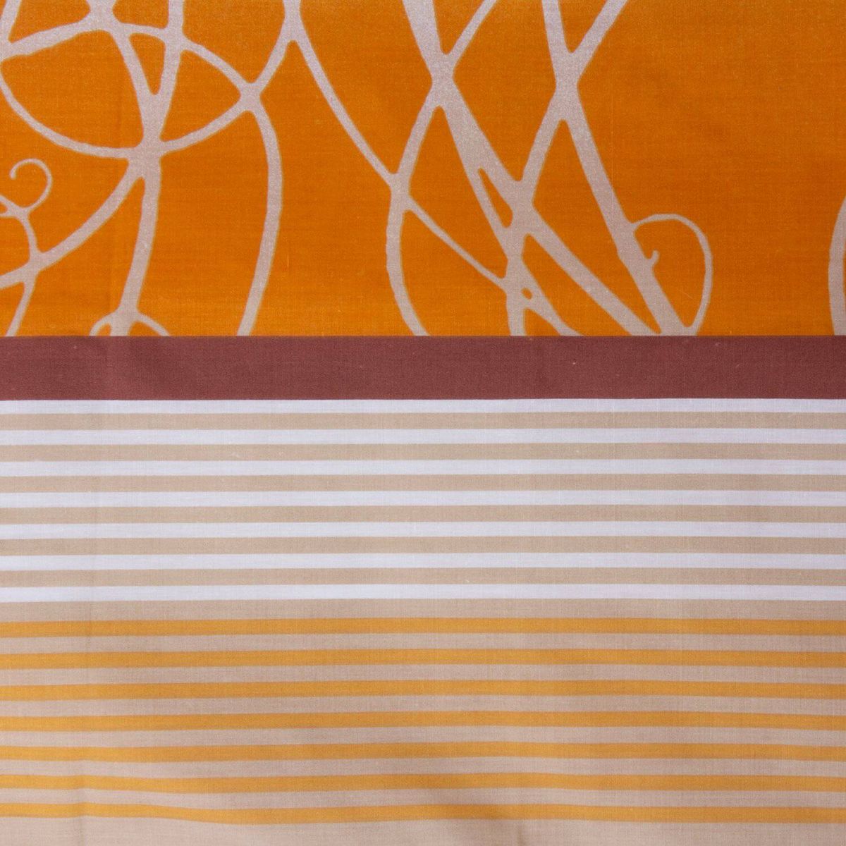 MASEL - Jgo de sabanas 2pl  sinuo  chocolate-144 hilos