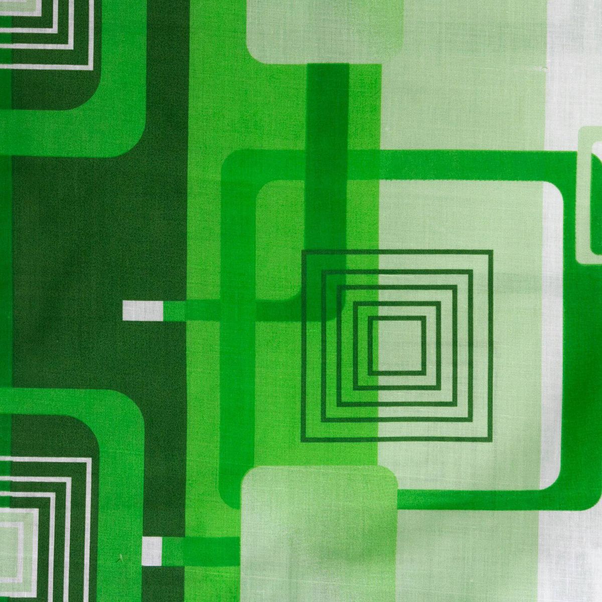 MASEL - Jgo de sabanas 2pl  cuadros verde-144 hilos