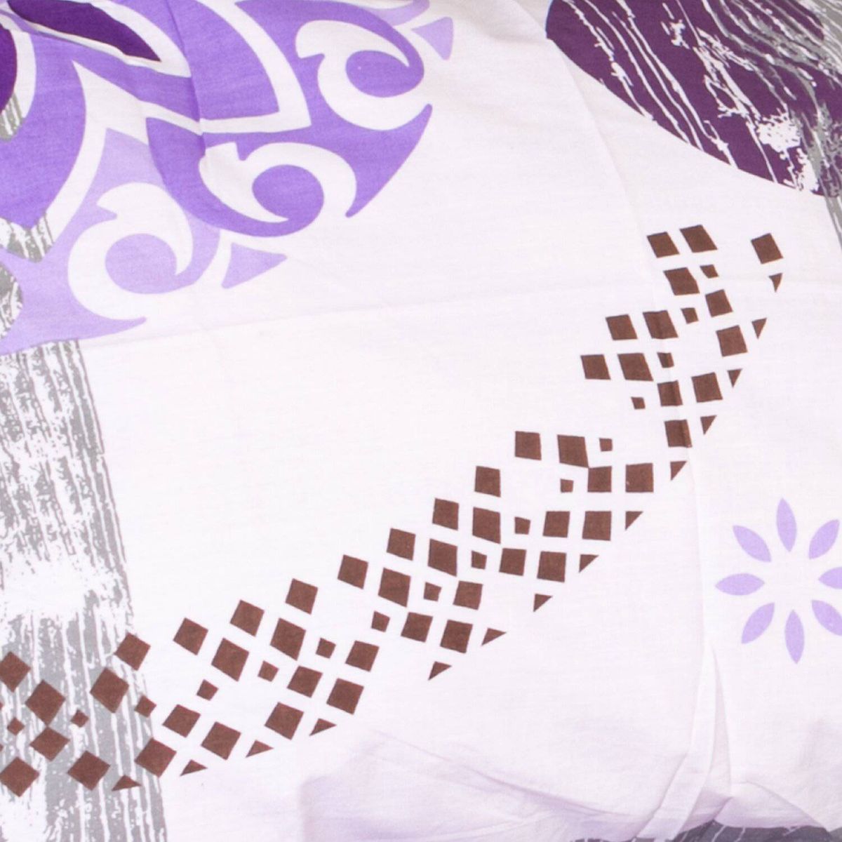 MASEL - Jgo de sabanas  2 pl mandala  lila-144 hilos