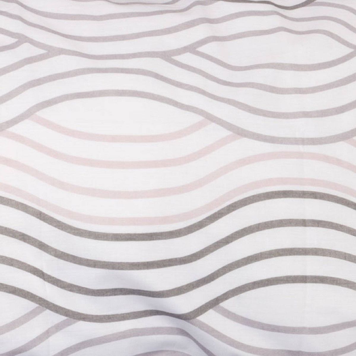 MASEL - Juego de sabanas ondas 2 plazas  azul