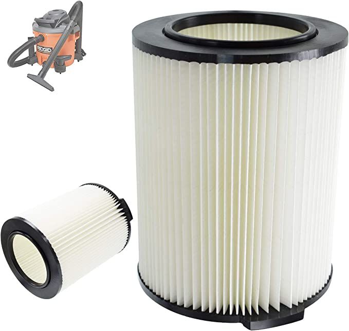 KUANGYE Filtro Para Aspiradora Ridgid Vf4000 5-16 Galones