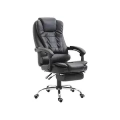 GENERICO - Silla Rey black reclinable con fusion masajeador