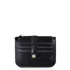 CARVEN - Tarjetero mujer Obi negro Paris