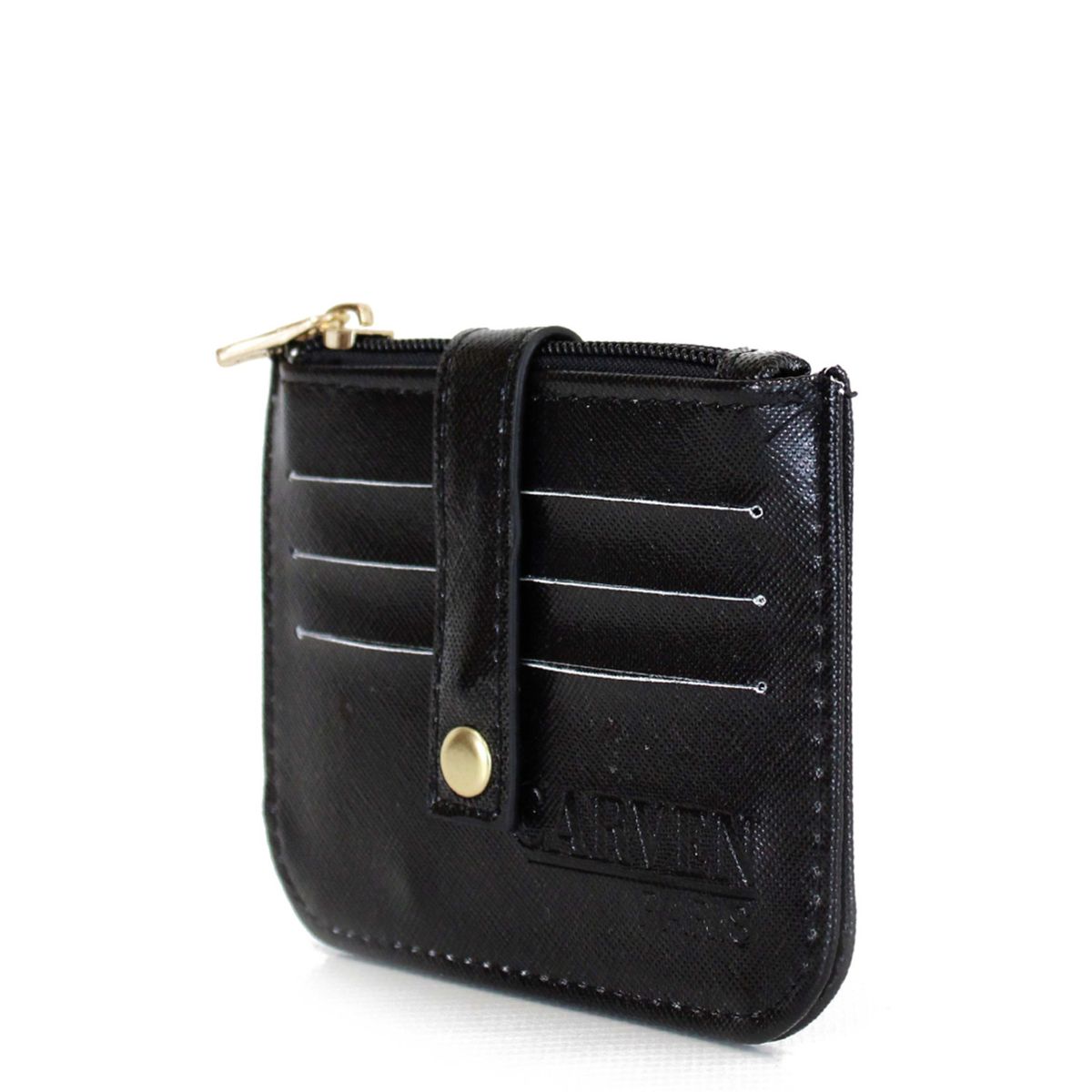 CARVEN - Tarjetero mujer Obi negro Carven Paris