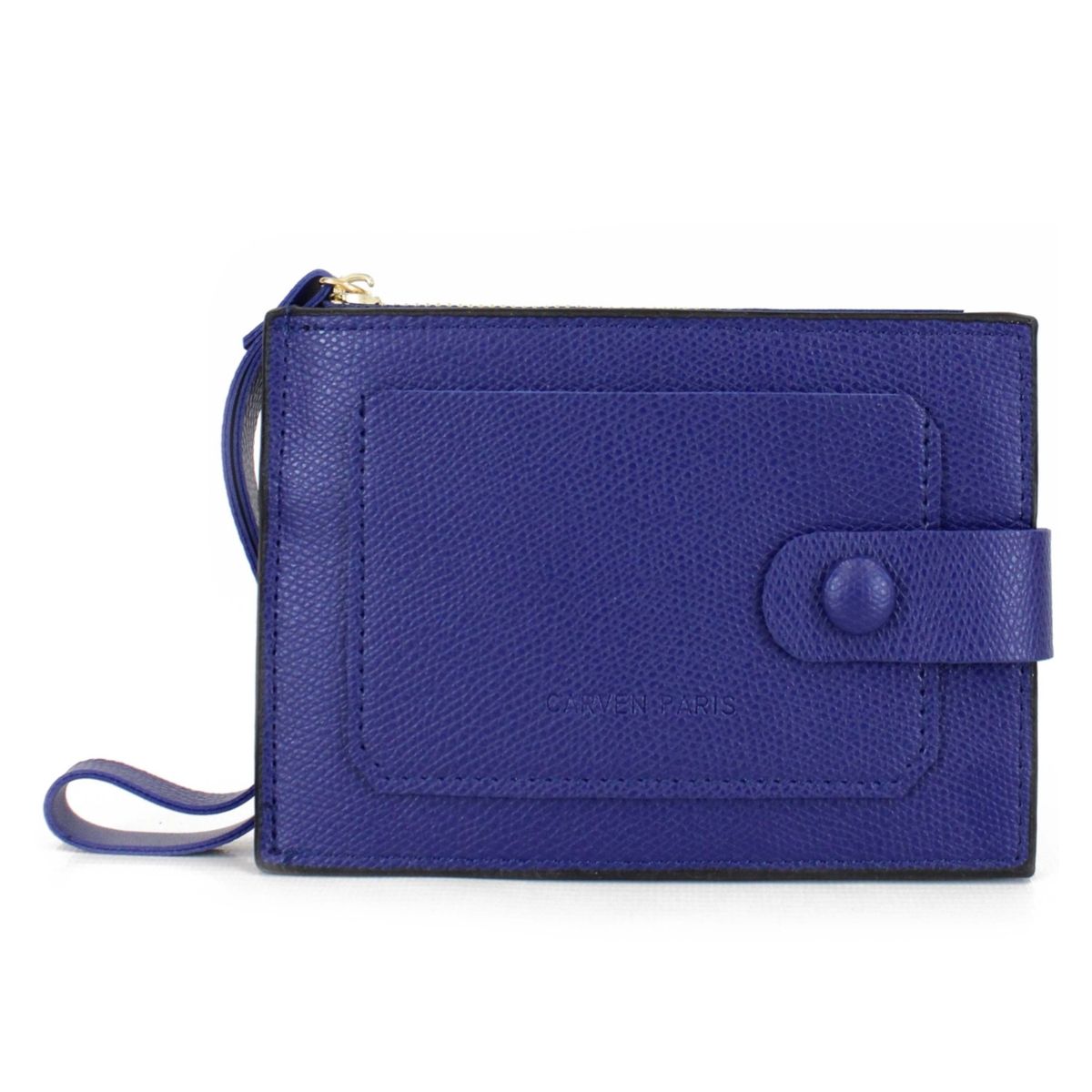 CARVEN - Billetera de mujer Eva azul Carven Paris